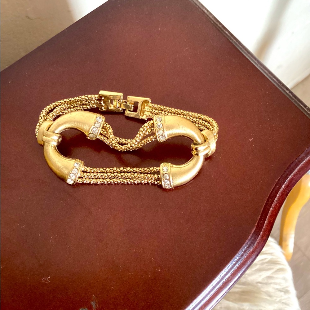 Gold plated bracelet